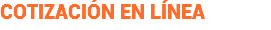 COTIZACIÓN EN LÍNEA
